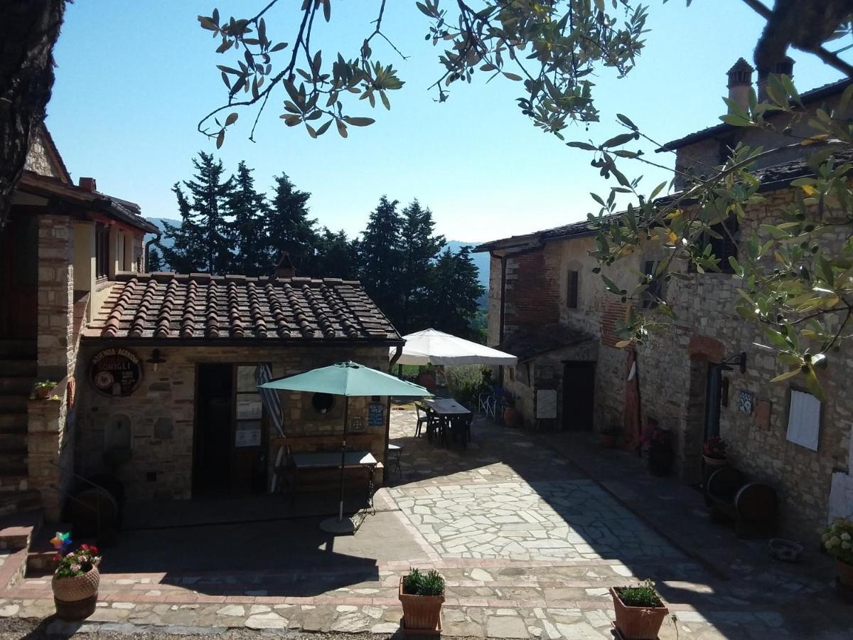 Отель Agriturismo Podere Somigli Di Lorenzo Correani Греве-ин-Кьянти Экстерьер фото