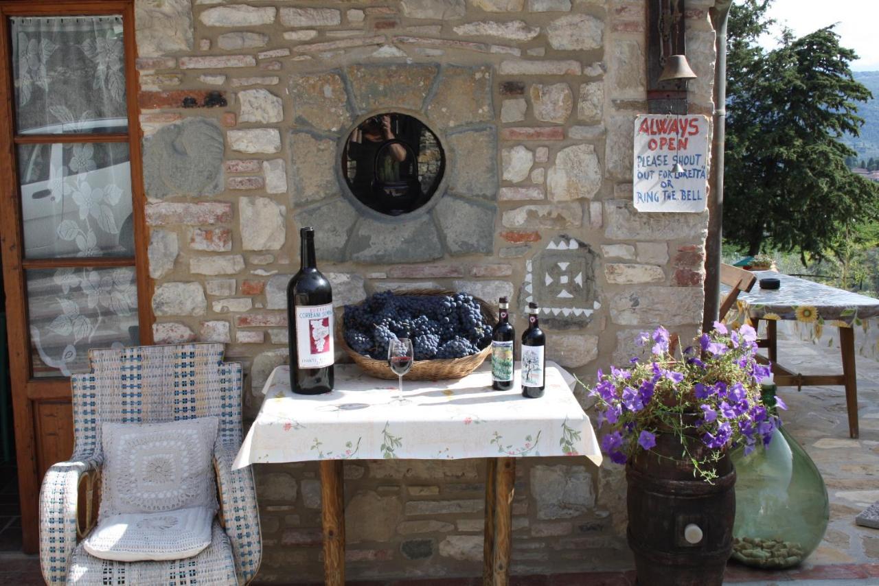 Отель Agriturismo Podere Somigli Di Lorenzo Correani Греве-ин-Кьянти Экстерьер фото